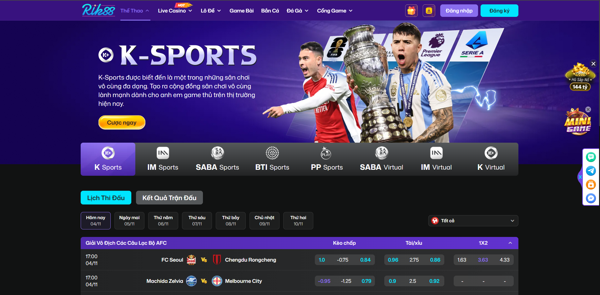 Tổng quan các thông tin hình thành của nhà cái RIK88