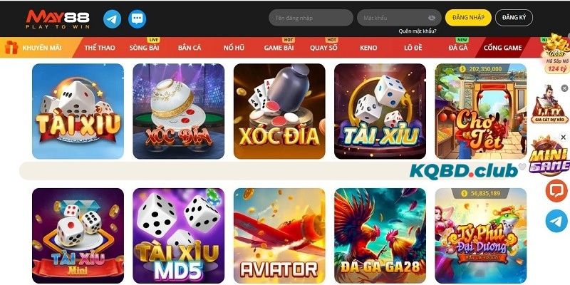 Nhà cái sở hữu kho trò chơi đáng ngưỡng mộ