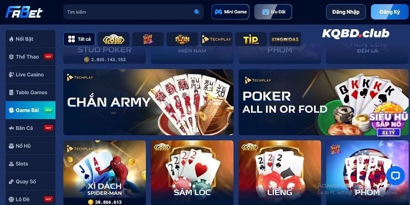 Nhược điểm của FABET 