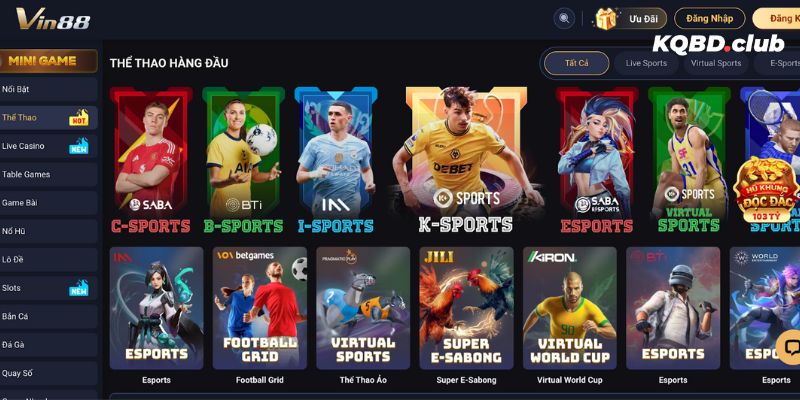 Kho game lý tưởng chỉ có tại nhà cái VIN88